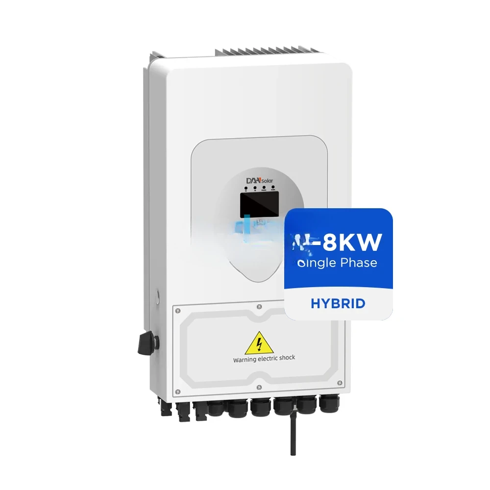 【HOT】In Stock Deye Hybrid Inverter  with battery charger Low Voltage Single Phase 5kw  6kw 8kw