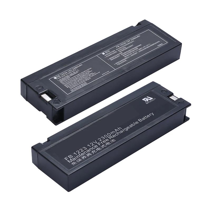 Imagem -04 - Ugb Nova Bateria Fb1223 para Mindray Pm9000 Pm8000 Pm7000 Mec1000 2000 Monitor Médico Nova Substituição Recarregável de Chumbo-ácido