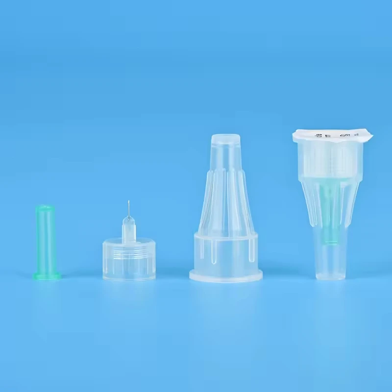 100Pcs Disposable Insulin Pen Needle 32G 4MM Sterile Individually Packed with Safety Cap for Dogs & Cats Use