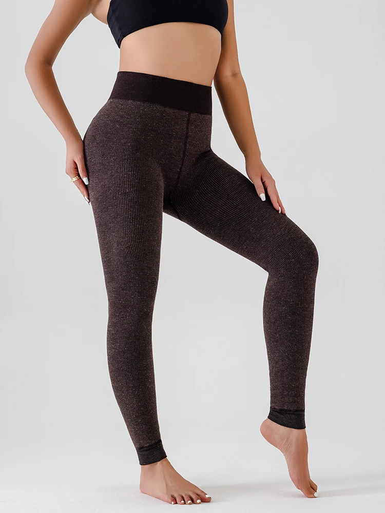 جديد الشتاء أزياء الجوارب الدافئة النساء جوارب طويلة ناعمة طماق الزي الصوف الجوارب الغنيمة الصوف لفصل الشتاء #5