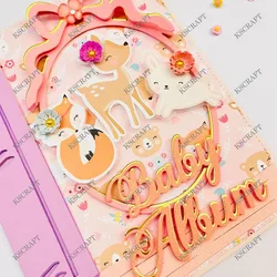 KSCRAFT Large Book Mini Album Metal Cutting Dies Stencils for DIY Scrapbooking Decorative Embossing DIY Paper Cards