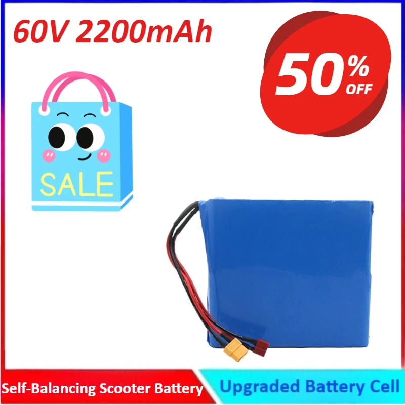 

60V 2200mAh Self-Balancing Scooter Battery Rechargeable Battery