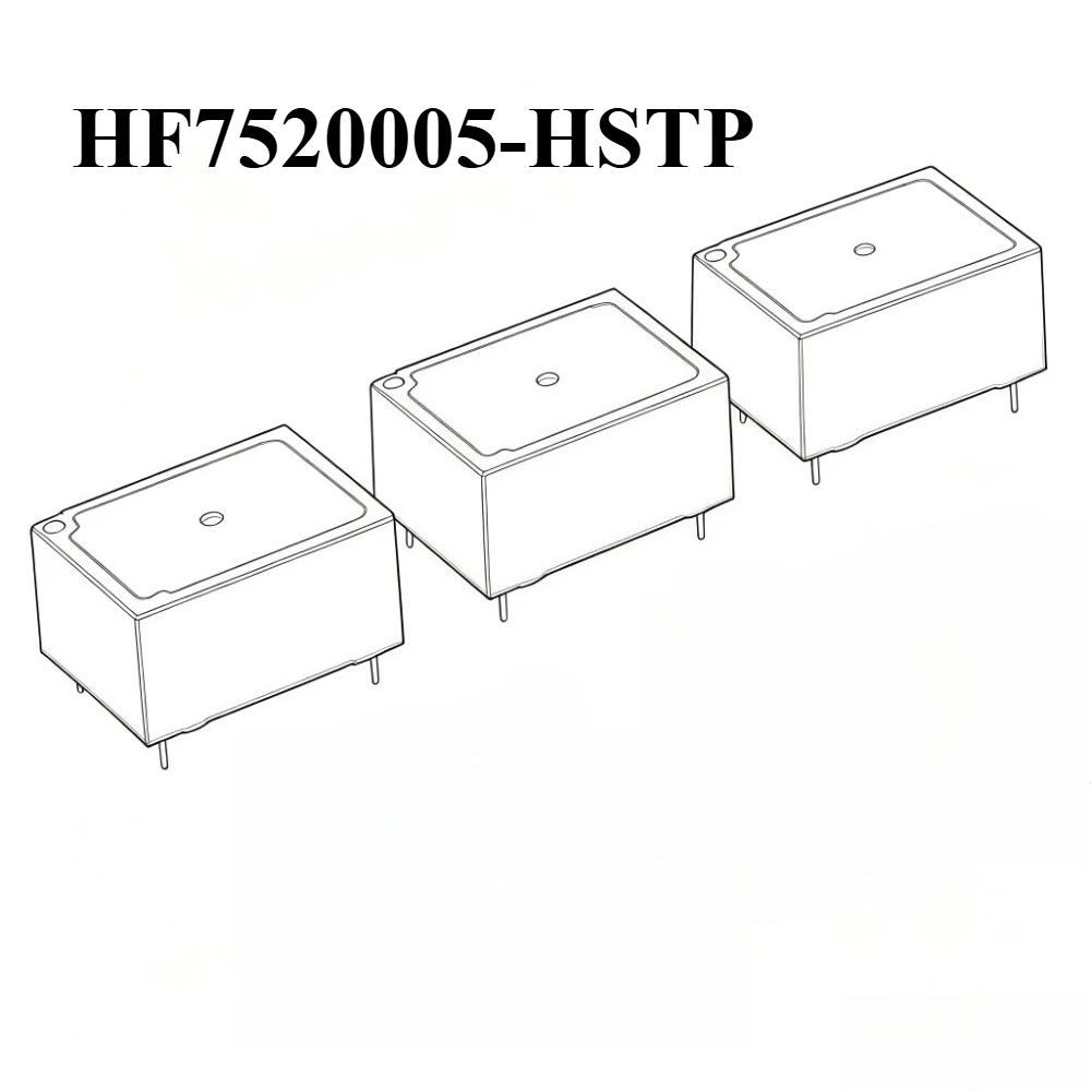 5PCS/Lot Original HF7520 005/012/024-HSTP  HF7520 DC5V 12V 24V Normally open 4-pin 16A DC5V 12V 24V Relay