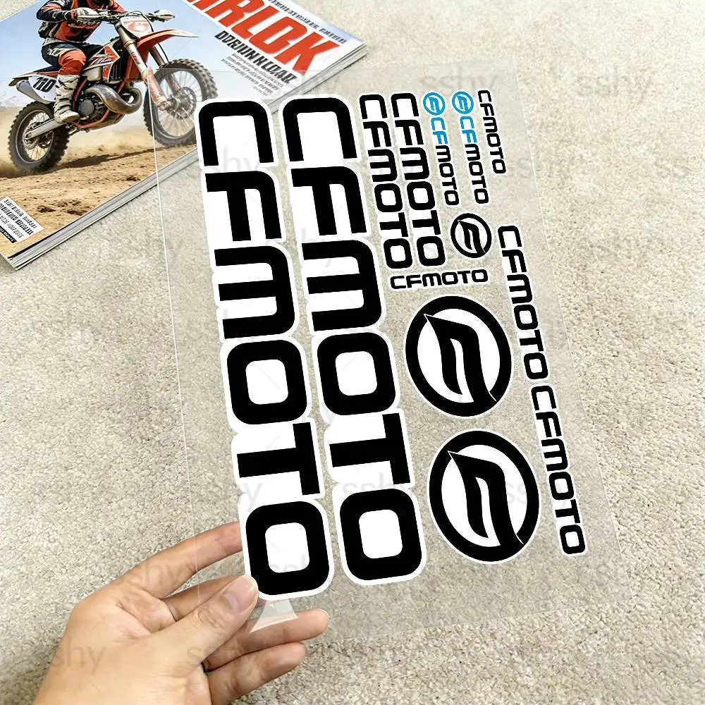 For CFMOTO Reflective motorcycle stickers, 3M safety warning at night in the dark scooter helmets