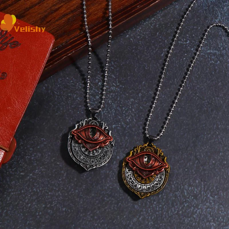 قلادة الرؤية - قلادة العين التي ترى جميعها، هدية مجوهرات التوجيه الروحي للعرافة الغامضة