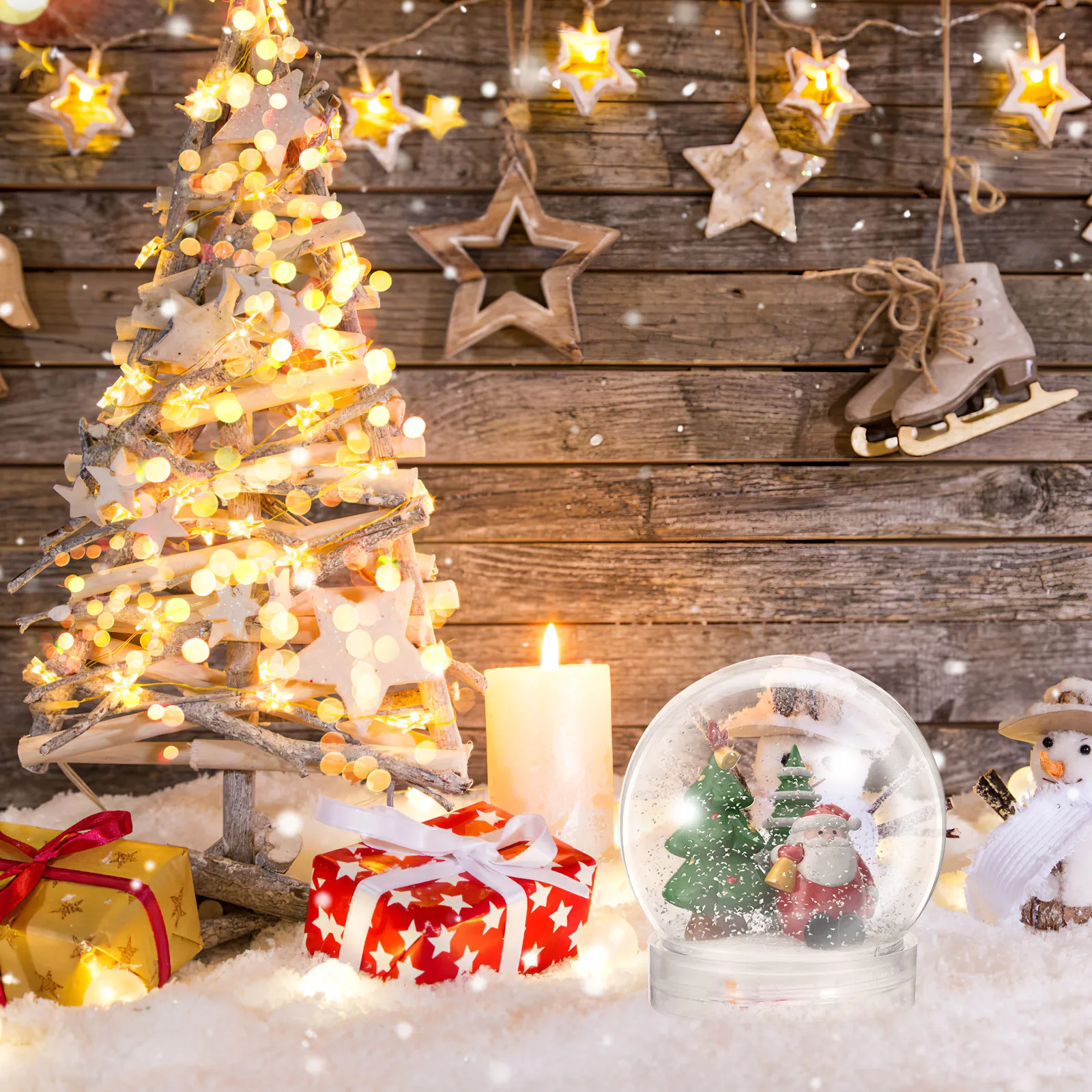 

10Pcs 2.75x2.36in DIY Water Globes Clear Mini Snow Globe Making Props Lightweight Compact Storage Snow Globes Water Globe