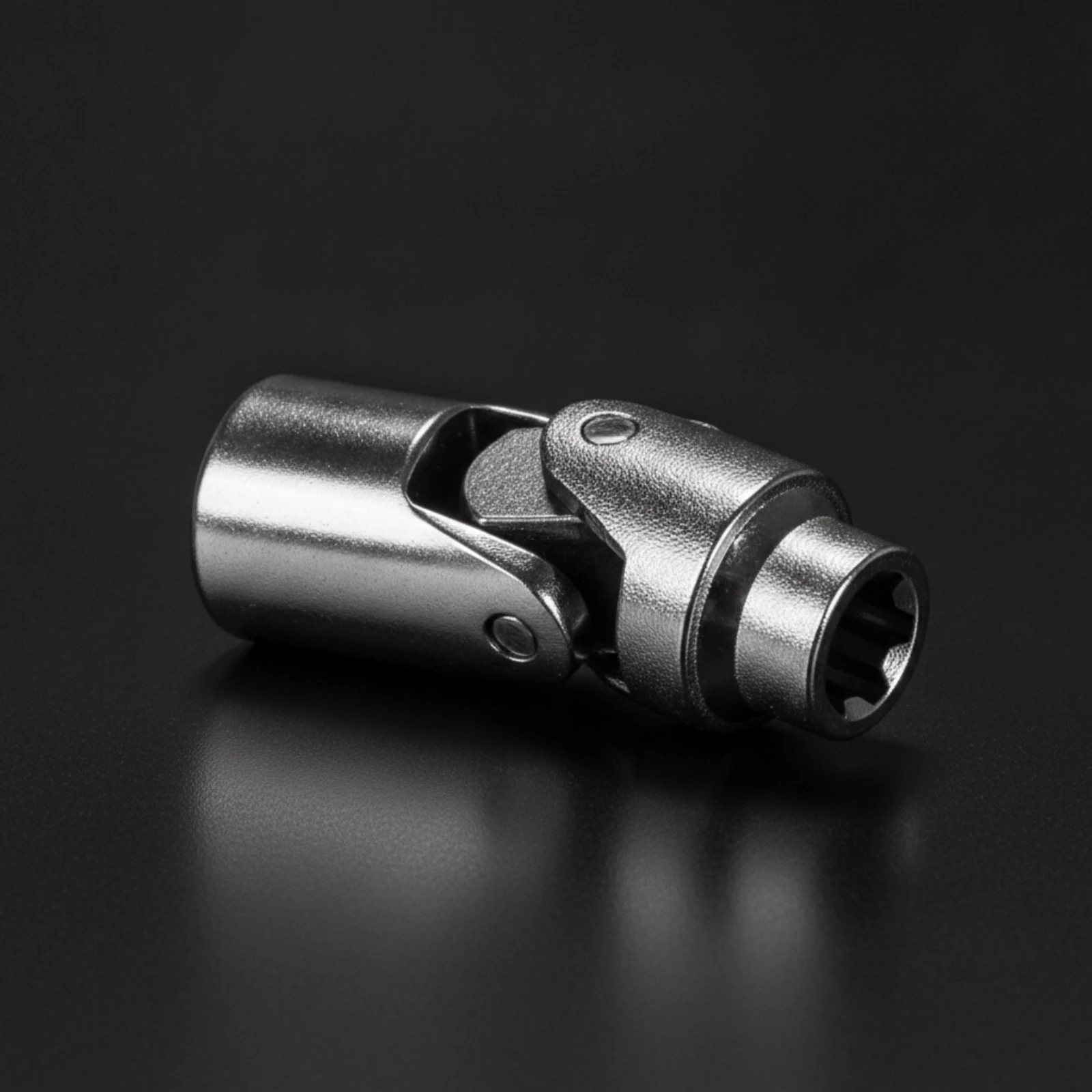 Swivel Socket 1/4-Inch Drive Universal Joint Socket Universal Joint Chrome-Finished Tool Articulated for Mechanics