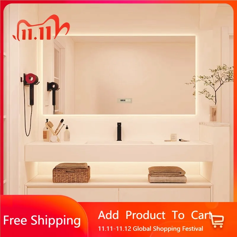 

Светильник для хранения, полка-органайзер, держатель для полотенец, украшение, высокий шкаф, набор раковин, настенная мобильная сумка, мебель для ванной комнаты