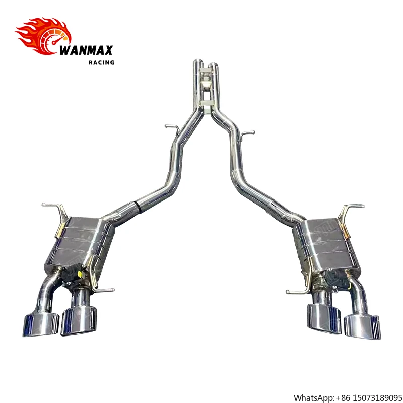 

Performance Exhaust System SUS304 Exhaust Valvetronic Catback for - R172 Slk350 Exhaust