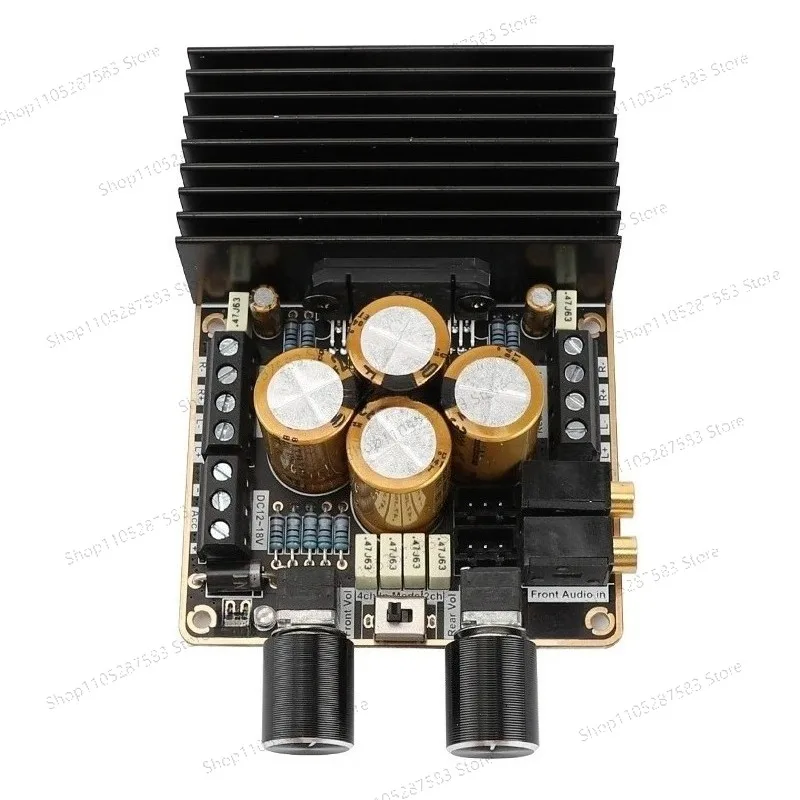 Class AB TDA7850 Stereo 4*80W Power Amplifier Board ACC Automotive   Car Audio Module