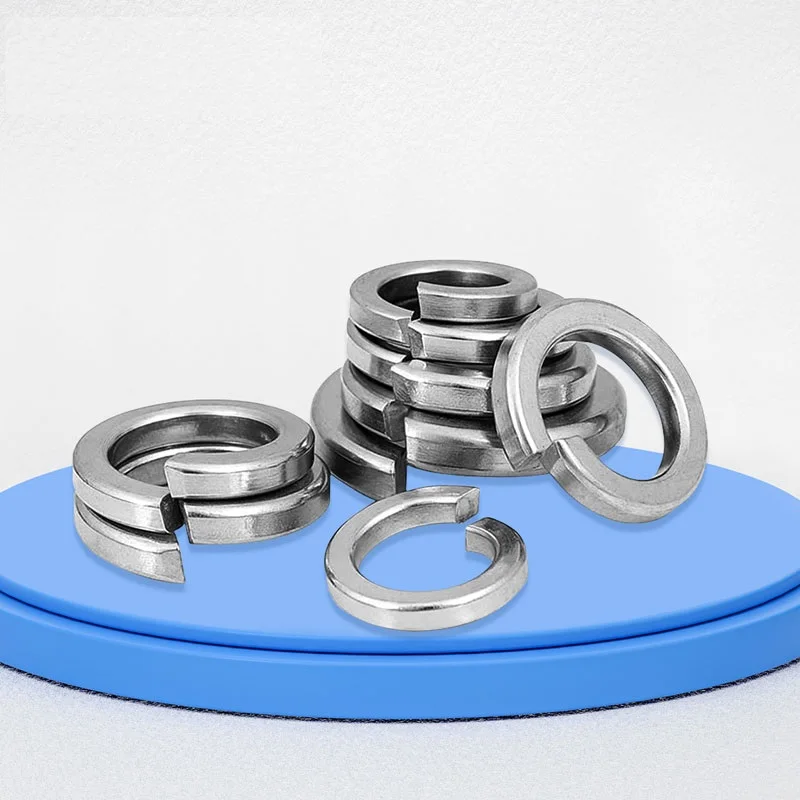 5/10/20pcs/lot TC4/GR5 Titanium Alloy Spring washe,M2/M2.5/M3/M4/M5/M6/M8/M10/M12/M14/M16/M18/M20,GB93 Titanium elastic gasket.