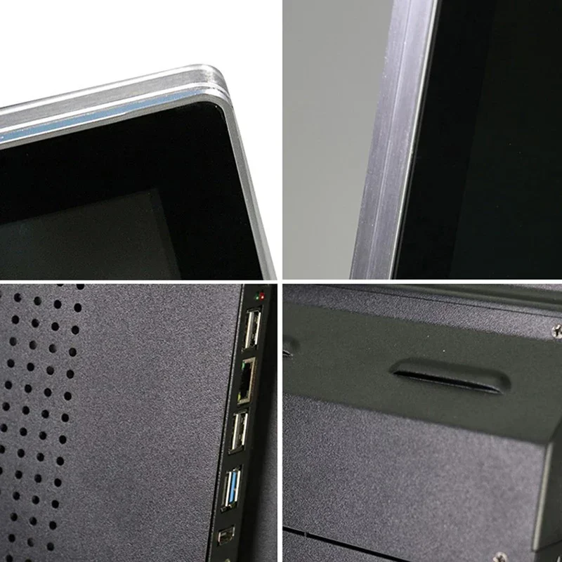 003 21.5 32 43 Inch Support WIN / Android System Touch Screen Monitor Wall Mounted LCD Advertising Display