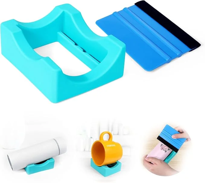 Silicone cup stand for sublimation Silicone tumbler holder for vinyl DIY decal application Stand Mug holder for sticker applicat