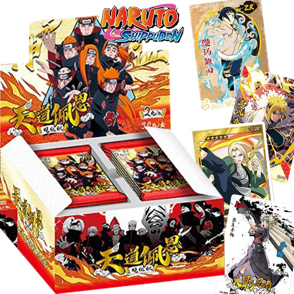 

Genuine Naruto Card Uchiha Itachi Tsunade Temari Hand Drawn Ink Style Anime Collection Periphery Card Children Hobby Gift Toy