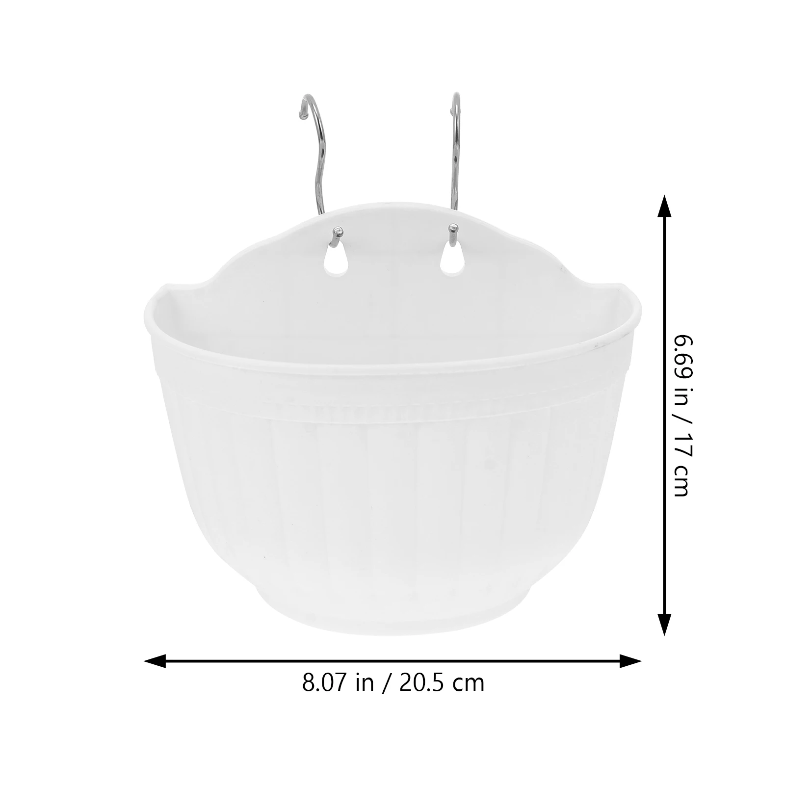 

6 set Pothos Flower Pot Hanging Plant Pot 6 Sets Hanging Planter For Balcony Garden Indoor Outdoor Decorative Use