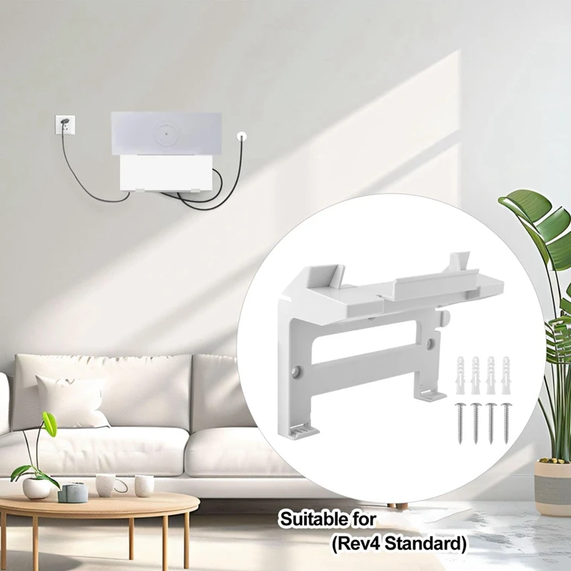ABKD-Halterung für Gen 3, Router-Halterung, Kunststoff-Router-Wandmontagesatz, Zubehör für V3 und Gen 3-Router