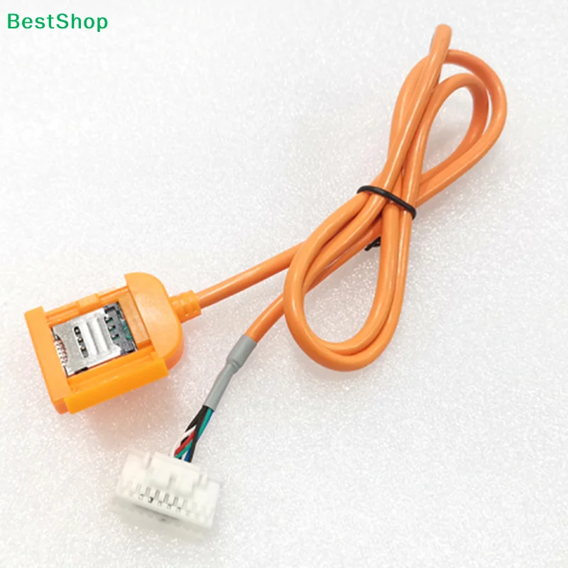 ★Sim Card Slot Adapter For Android Radio Multimedia Gps 4G 20pin Cable Connector Car Accsesories Wires Replancement Part