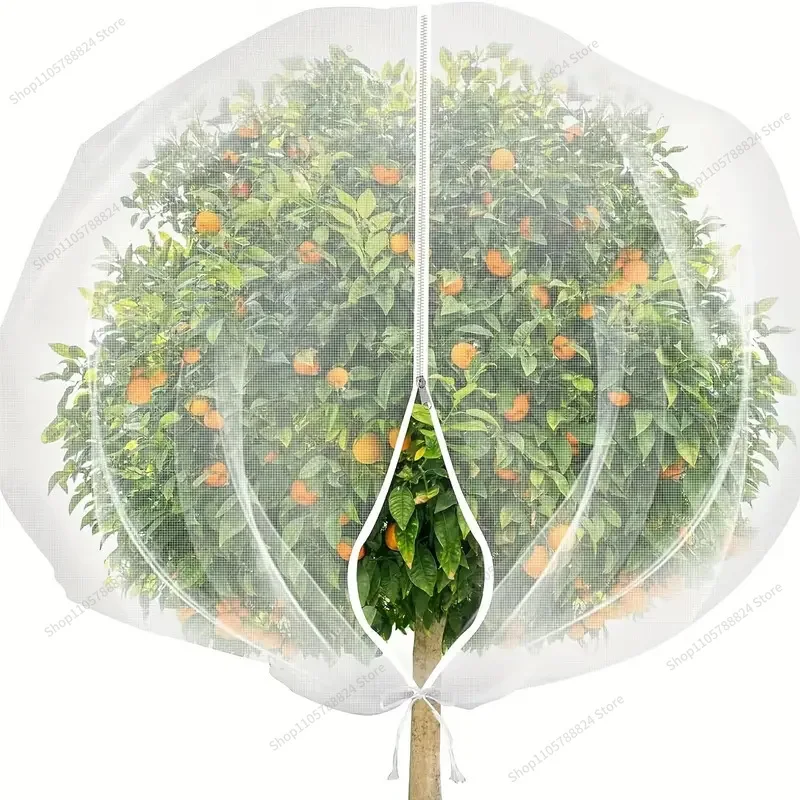 For insect-proof mesh cover, zipper, plant insect-proof cover, greenhouse, fruit tree, bird-proof cover, garden