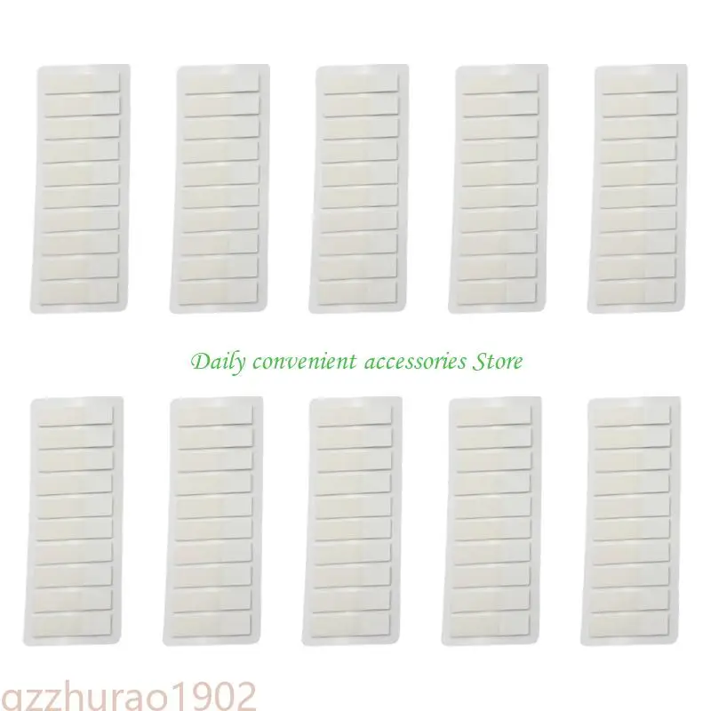 97QB 120Pieces White Clear INDEX LABEL 44x11mm PET Label Label Notes Notes