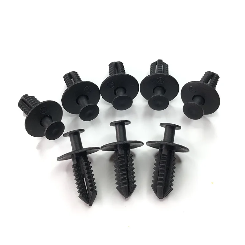 Auto Push Type Fender Liner Retainer Rivet Trim Panel Fastener Clips For BMW Mercedes Benz C Opel W124 W164 W171 W202 W203 W204