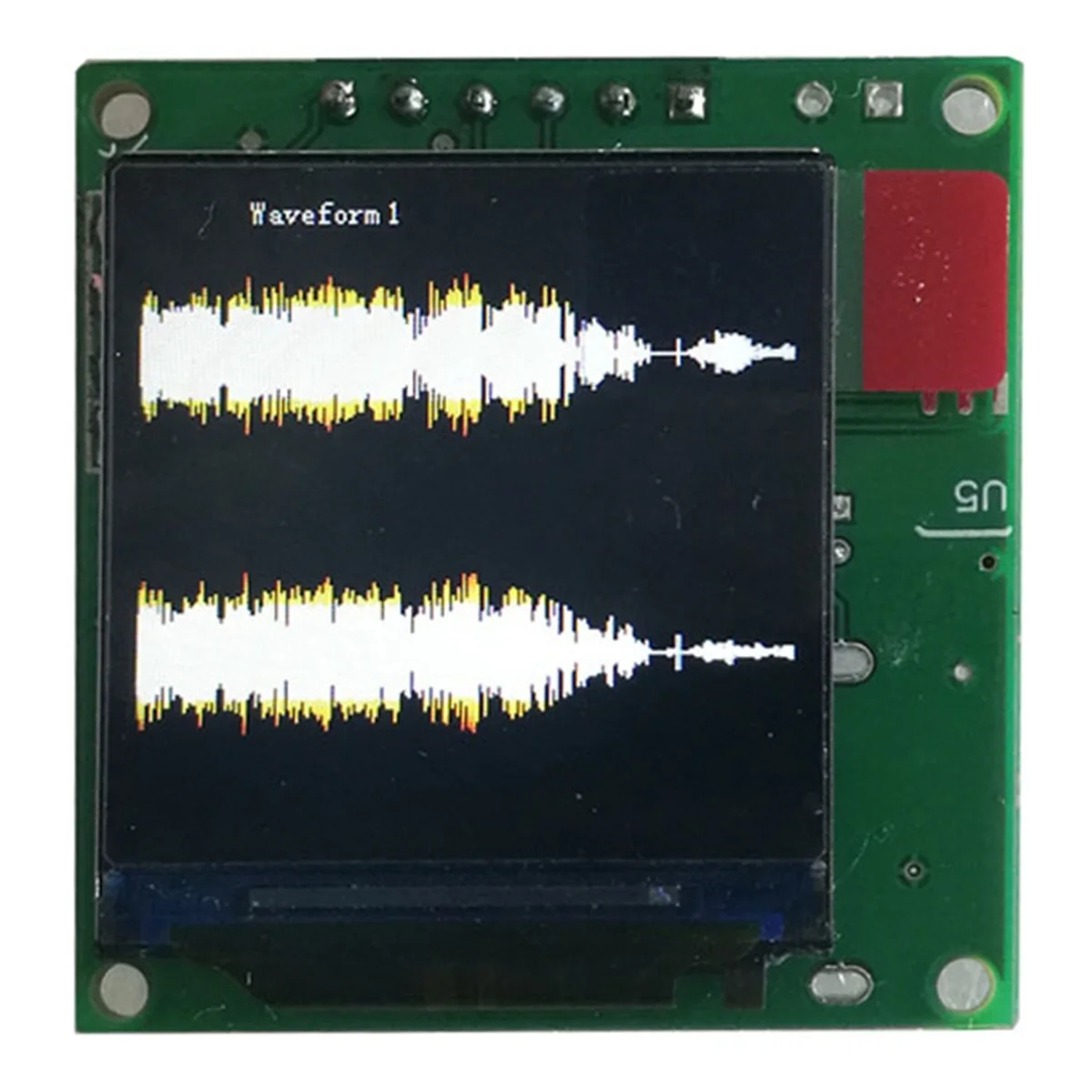 음악 스펙트럼 디스플레이 분석기, 1.3 인치 LCD MP3 전력 증폭기, 오디오 레벨 표시기, 리듬 균형 VU 계량기 모듈