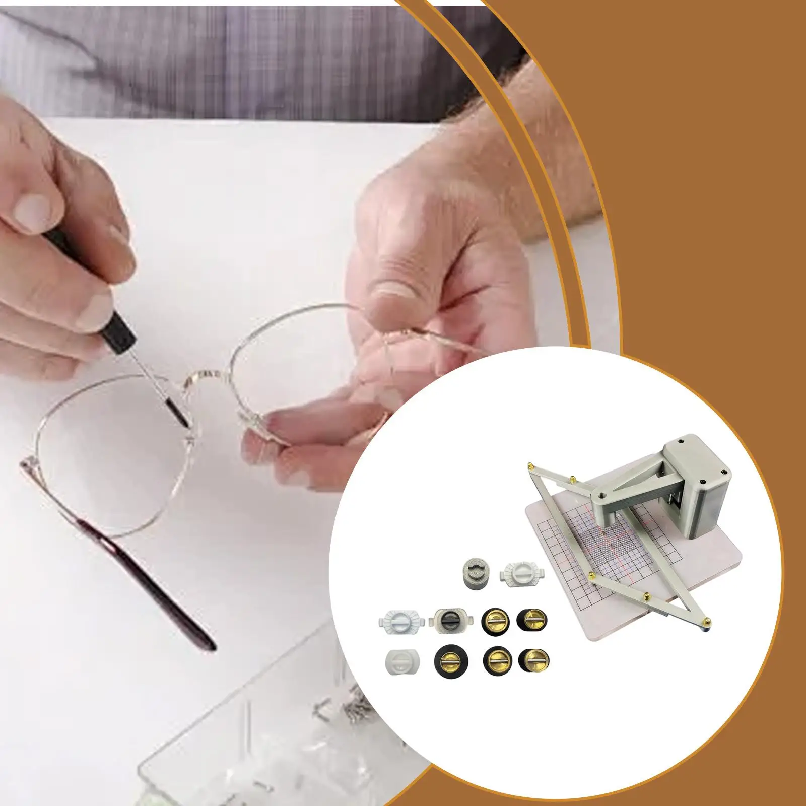

Optical Lens Positioning Tool Efficient for Technicians Saves Time, Effortless, Professional Lens Replacement Workbench Locator