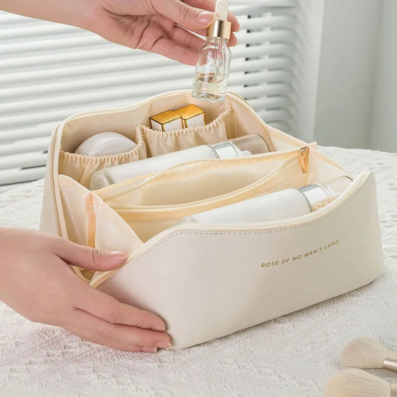 Multifunctional Toiletry Bag Organizer Bag Large Capacity Waterproof Travel Carry-on High Value Simple Makeup Bag
