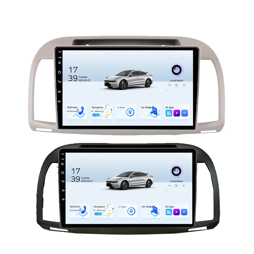 Autoradio für Nissan March Micra K12 2002-2010 Android Auto GPS-Navigation Head Unit Stereo 5G WIFI Multimedia Wireless Carplay