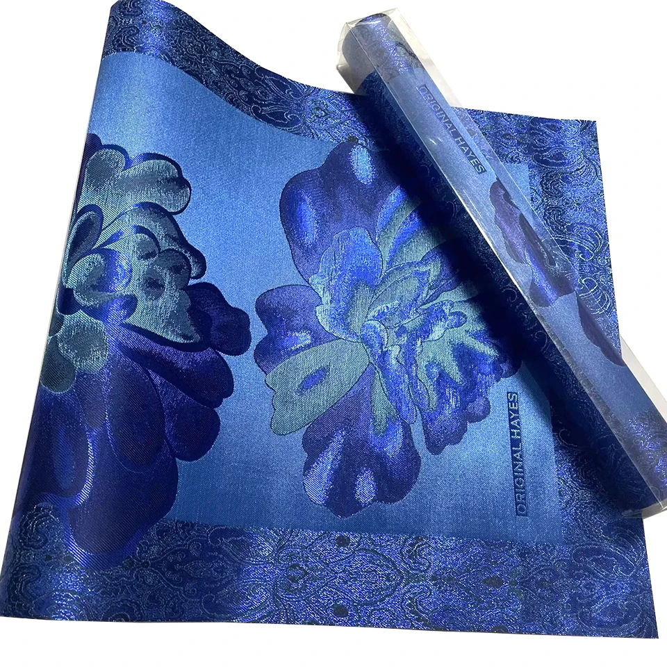 

African Headwrap with 3D Embroidery Floral Design - Luxury 2-Piece Sego Gele Set, High-Quality Fabric for Women's Wedding TX-5-1