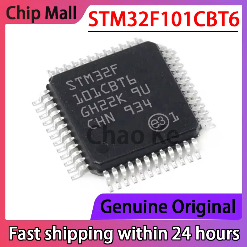 

Оригинальный 32-битный микроконтроллер STM32F101CBT6 STM32F101, 1 шт.