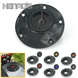 For Yamaha YZF R3 R25 FZ1 FZ6 MT07 MT09 YSR 50 Motorcycle Accessories Fuel Tank Cap Gas Oil Fuel Tank Cover Petrol Aluminum