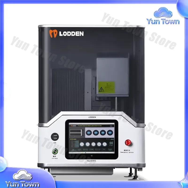 5 Axis Milling Machine for W12 CAD CAM Dental Lab Equipment for Removable Prostheses CNC Milling Machine for Dental Crowns