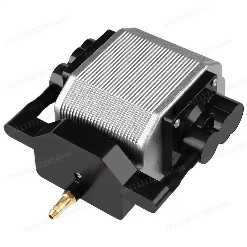12V 24V DC 16W Aquarium Air Pump Ultra Silent Adjustable Air Flow Oxygen Aerator for Fish Tank Marine Pool Pond Seafood