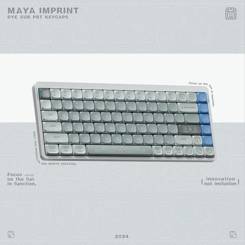 Imagem -05 - Impressão Nsa Dye-sublimação Pbt Keycaps