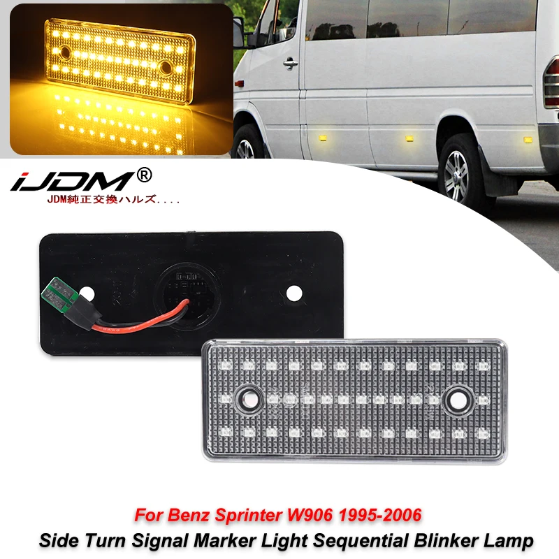 Luz Intermitente Lateral Ámbar para Benz Sprinter Classic W909 W901 W902 W903 W904 W905 VW LT