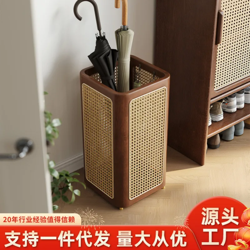Umbrella rack at home entrance, a miracle for placing umbrella buckets at entryway floors