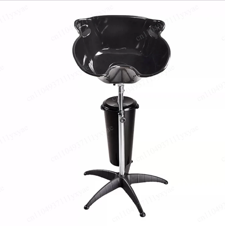 Vertical electric shampoo basin Portable double bucket with water pump Movable punch basin