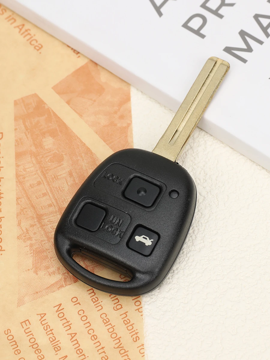 LIXIANG 3 Buttons Remote Key HYQ1512V 315Mhz 4C/4D68 Chip For Lexus IS300 GS300 GS430 1998-2005 US Auto Key FOB