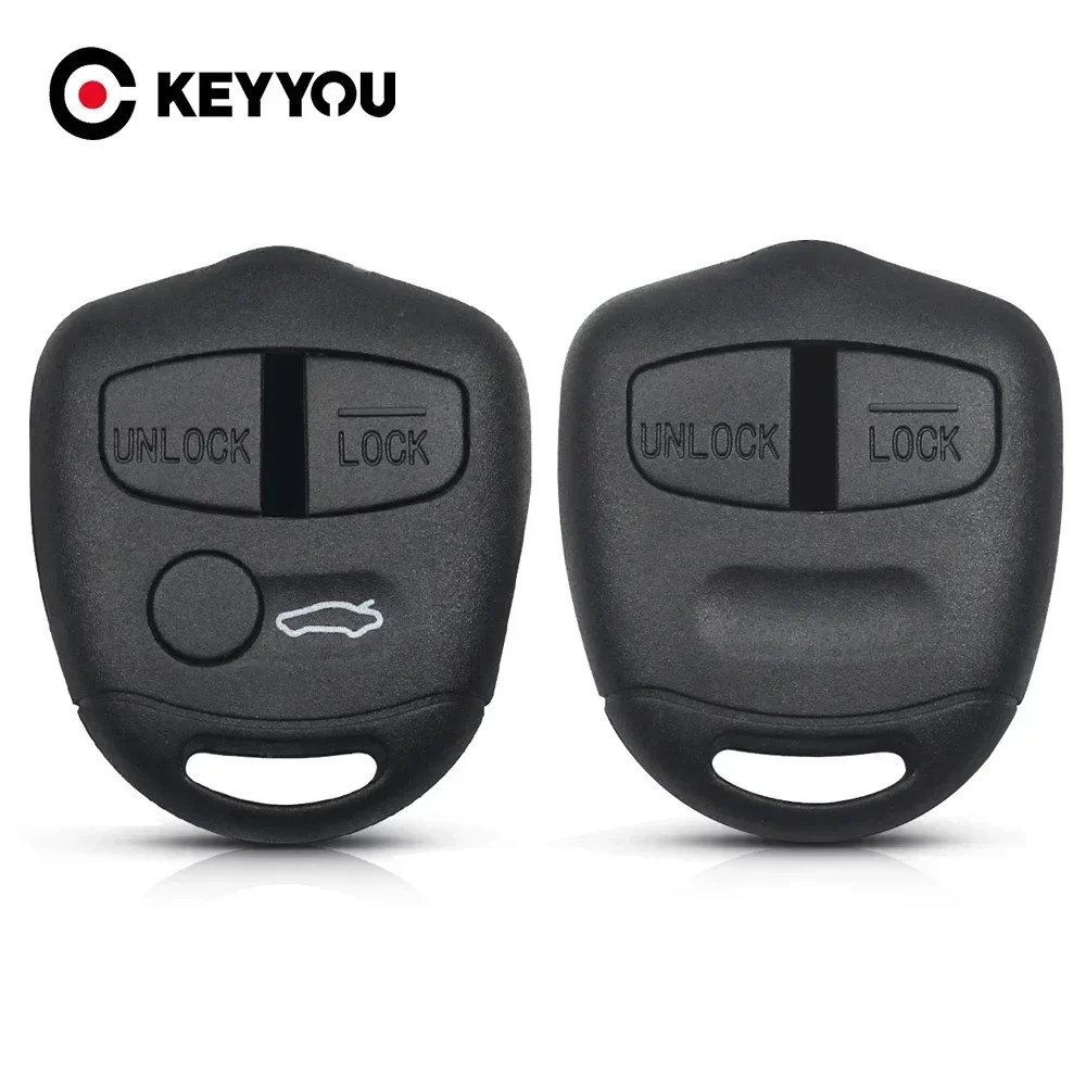 KEYYOU Car Remote Key Shell For Mitsubishi Lancer EX Evolution Grandis Outlander Triton Pajero ASX Key Case No Blade 2/3 Button