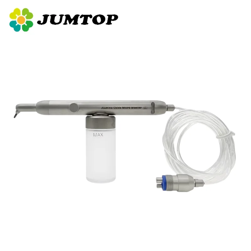 JUMTOP Dental Aluminum Oxide Micro Blaster Unit 360 Degree Rotating Air Abrasion Polisher