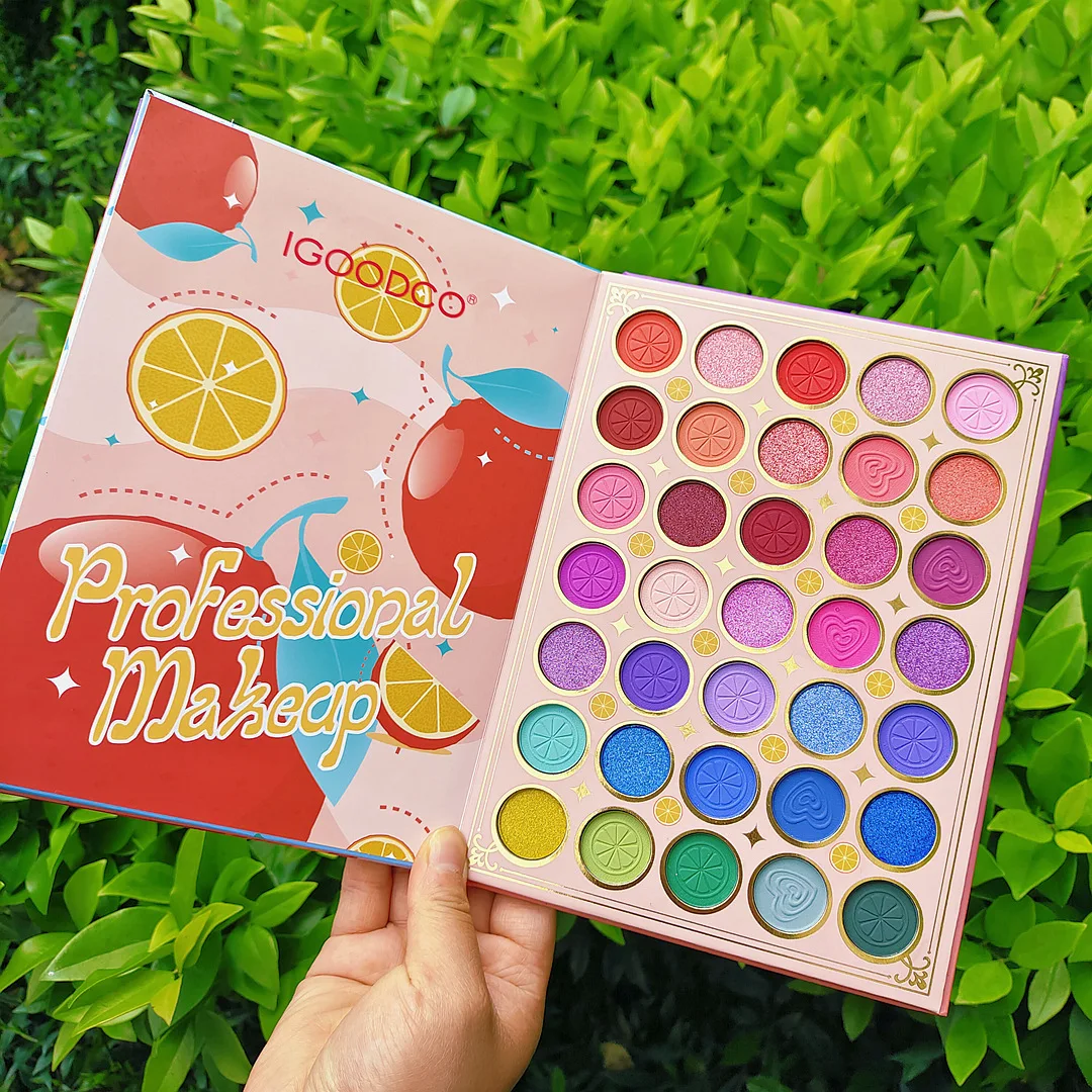 6 in 1 Splashy Candies 82 Colors Eye Shadow Palette Vivid Summer Look Eyes Makeup Glitter Shimmer Matte Eyeshadow Powder