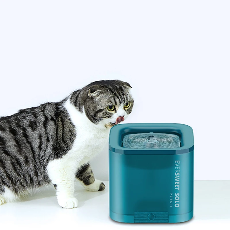 PETKIT EVERSWEET SOLO Smart LED Light Cat Water Fountain for Cats and Small Dogs with Filter Pet Fountain Fuente De Agua New