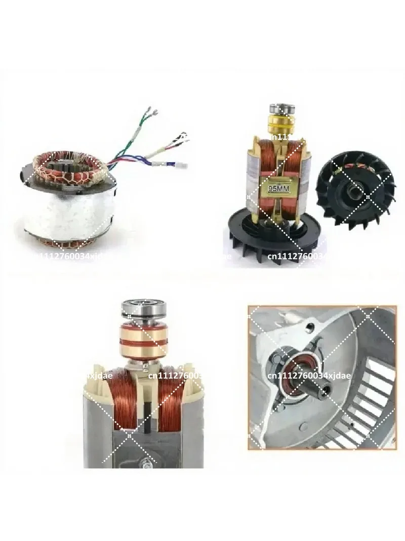 Diesel Generator Stator Rotor Replacement for 2/3KW 5/6.5KW 8KW Single Three Phase Copper Wire Alternator Parts