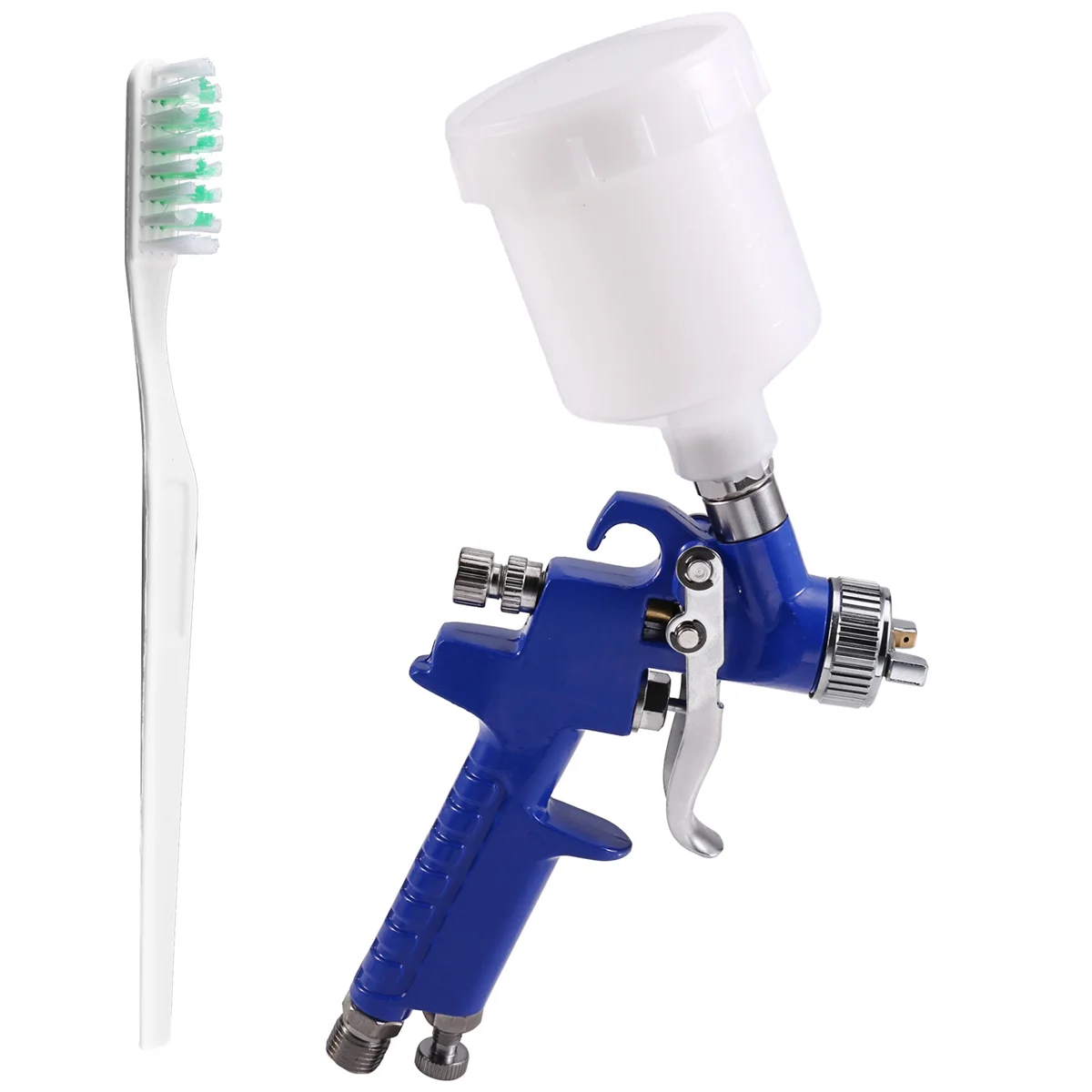 ABNJ Professional 0.8MM/Nozzle H-2000 Mini Air Paint Airbrush HVLP for Painting Car Aerograph Airbrush