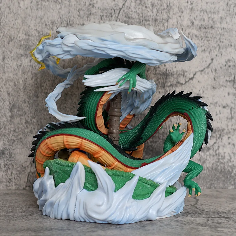 

21.5cm Dragon Ball Z Shenron Figure Goku Anime Figurine Karin Tower Statue Gk Pvc Model Collectible Gift Toy Decoration Figure