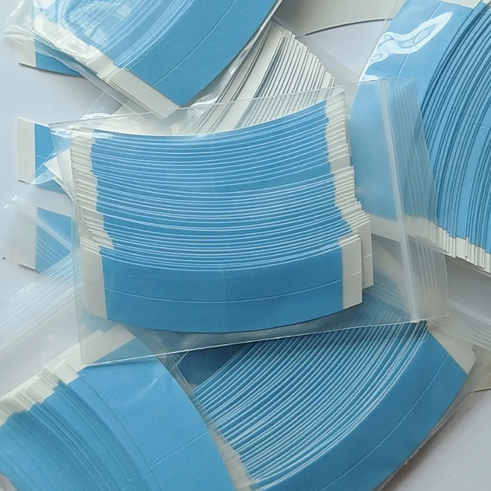 

36 шт., двусторонняя лента для парика, клейкие полоски, кружевная передняя система волос, парик, контур формы для безопасного нанесения парика