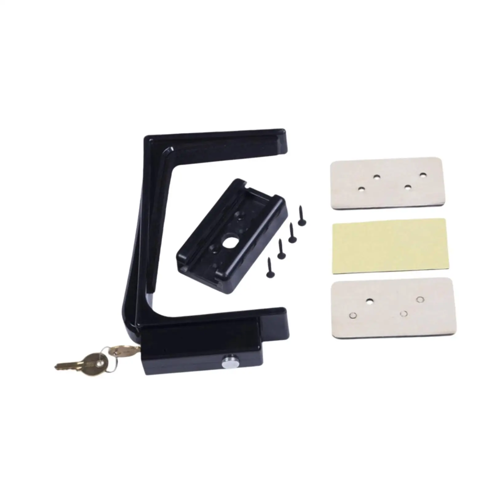 Piano Fallboard Lock Durable Keyed System Anti Scratch Liner Easy Install Piano Accessories for Home Classroom Practice Rooms