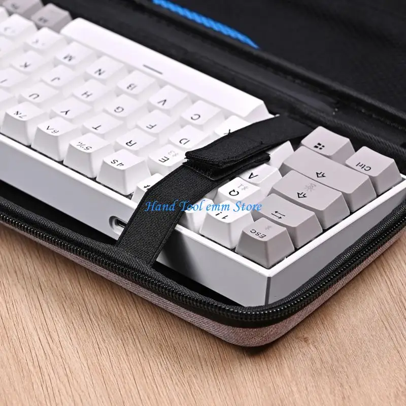 

H37F Multi Size Compatible Keyboard Storage Bag Travel Organiser for Office Gamers
