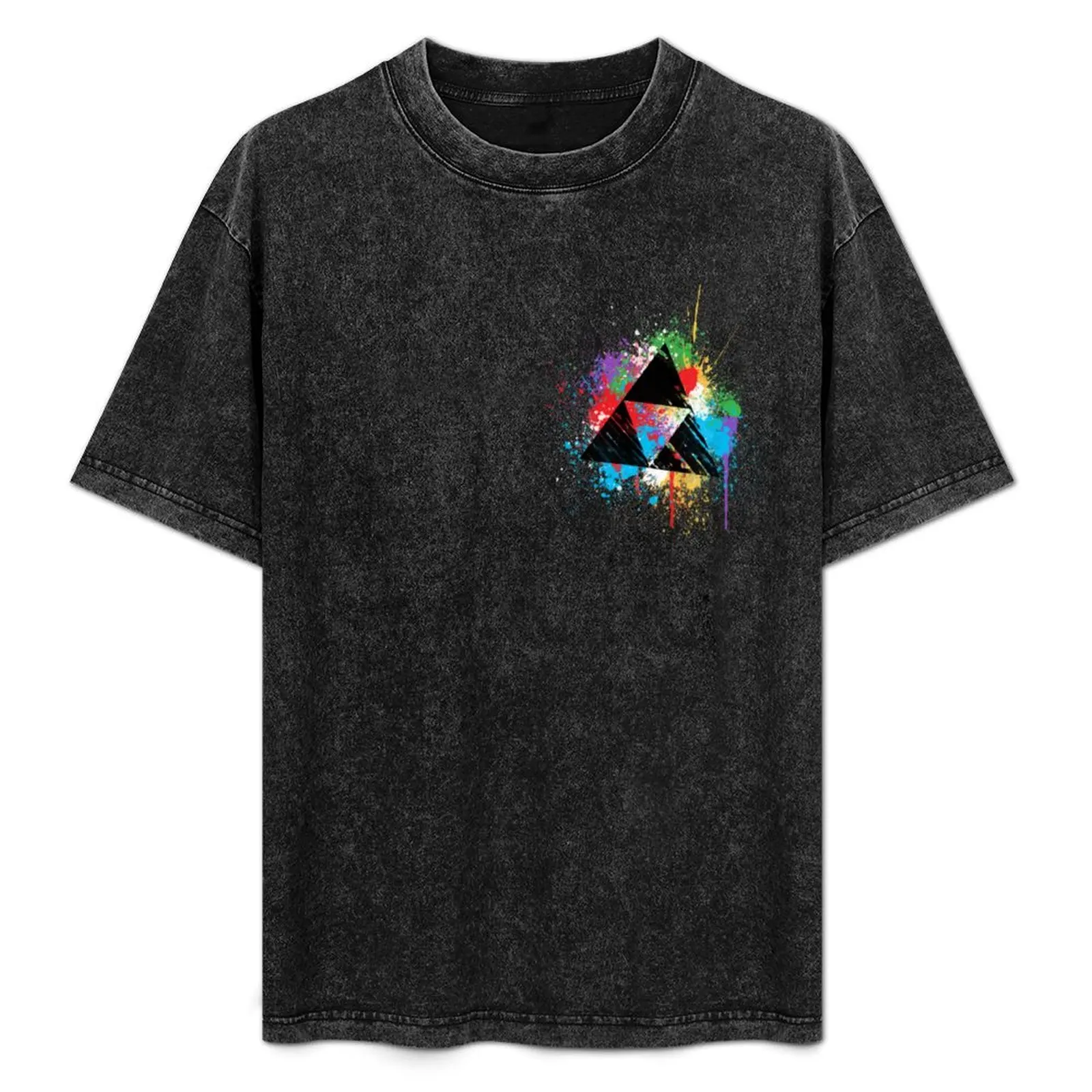 

Triforce Paint T-Shirt Big and Tall Short Sleeve Tee