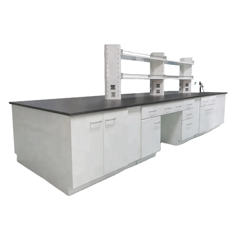 Banco de trabajo químico comercial, mesa de banco de laboratorio, muebles de laboratorio de física, gran oferta